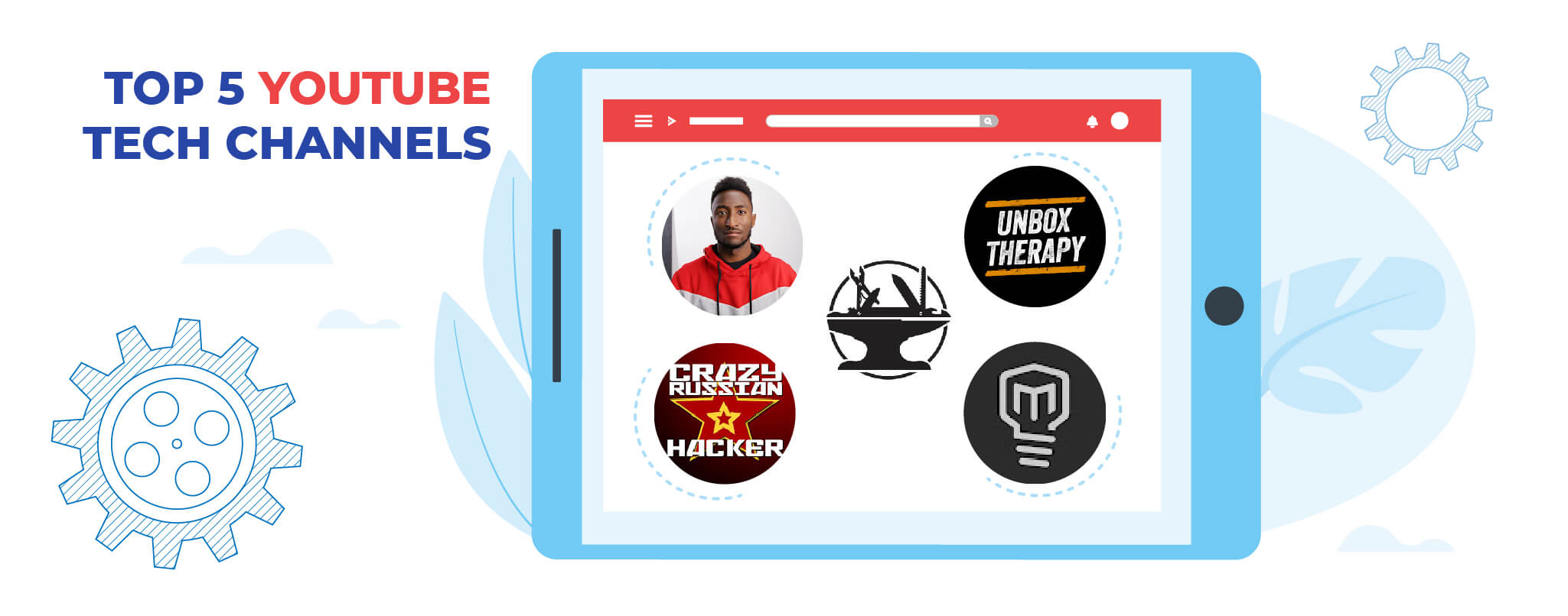 Top YouTube Tech Channels