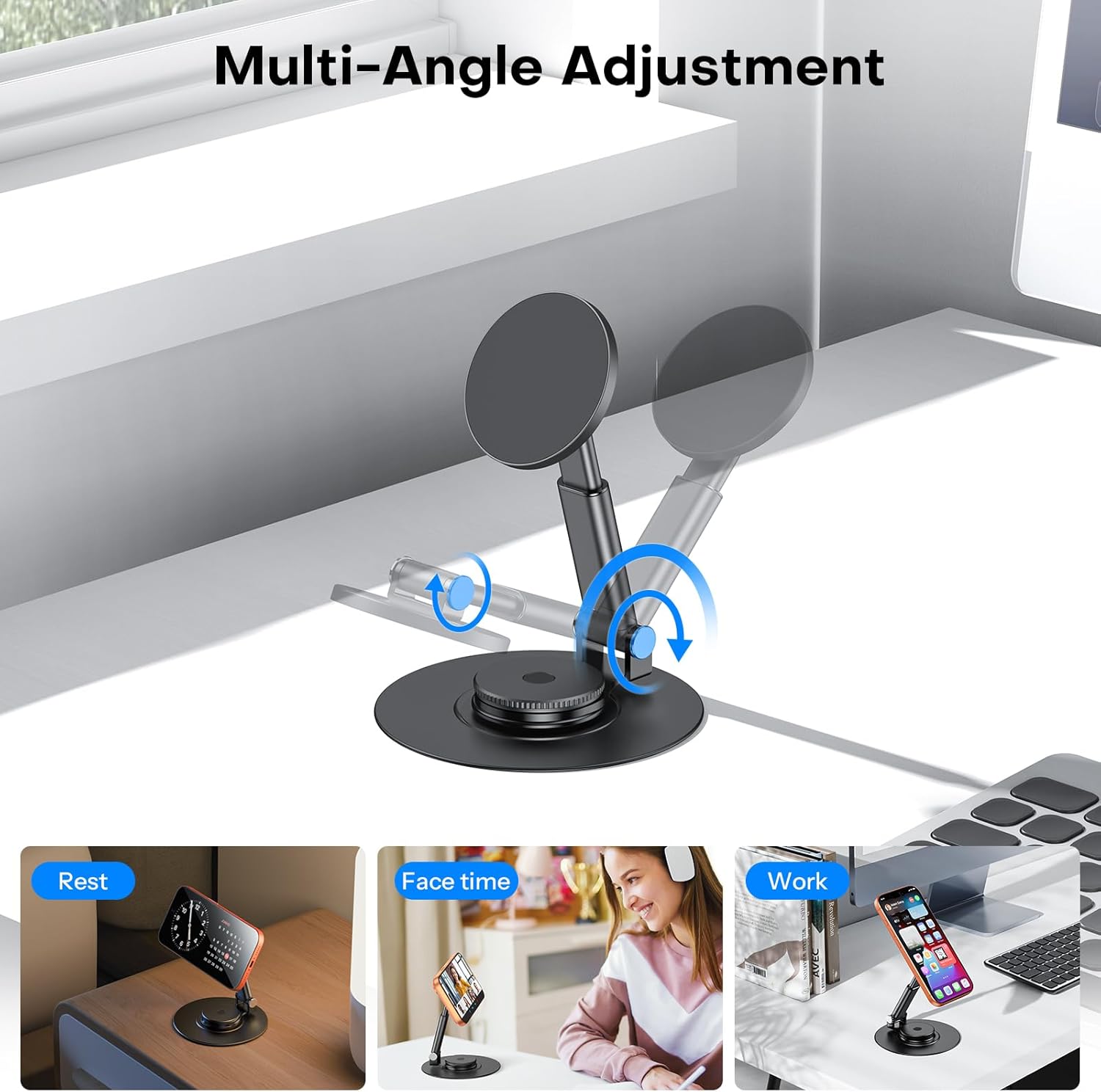360° Rotating MS05 Magsafe Phone Stand