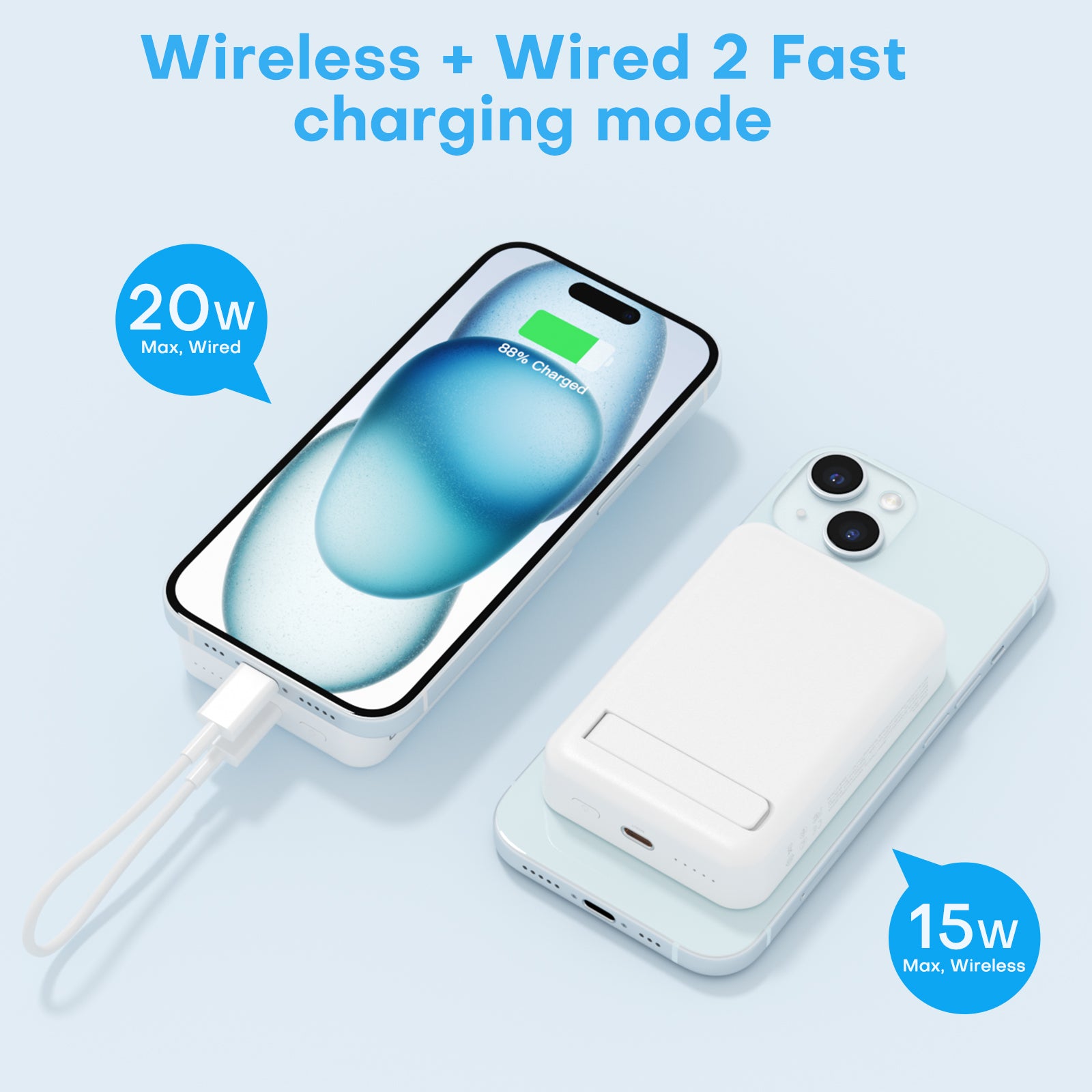 OMOTON Wireless Portable Charger Power Bank