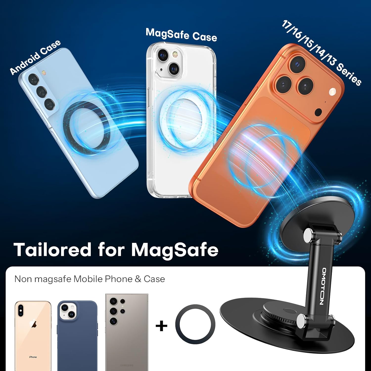 360° Rotating MS05 Magsafe Phone Stand