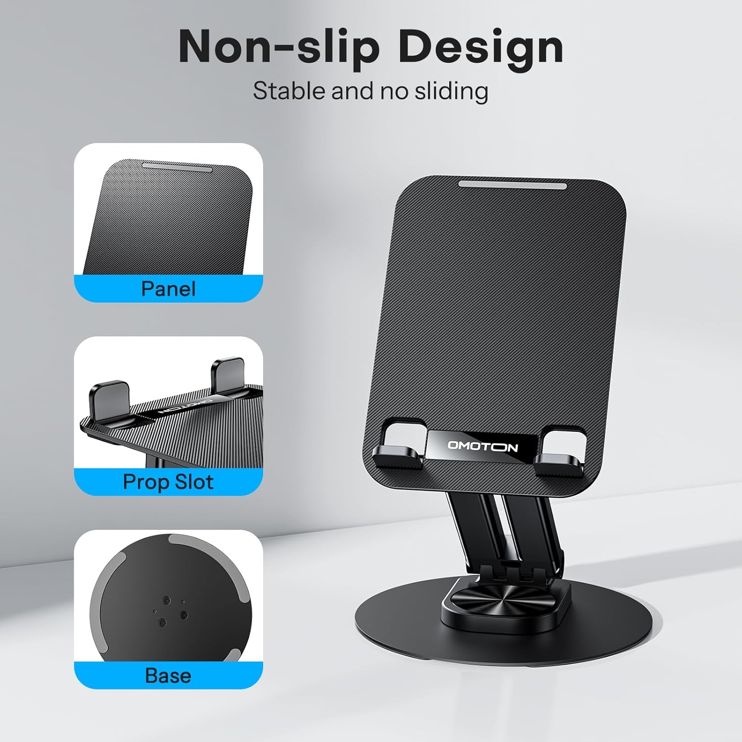 iPad Stand with 360° Rotation