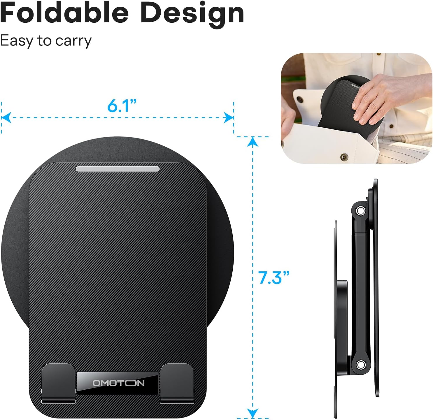 iPad Stand with 360° Rotation