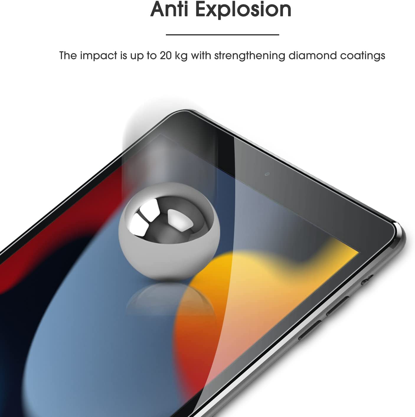 Screen Protectors for iPad 10.2 (iPad 8/iPad 7)/iPad Air 3/iPad Pro 10.5