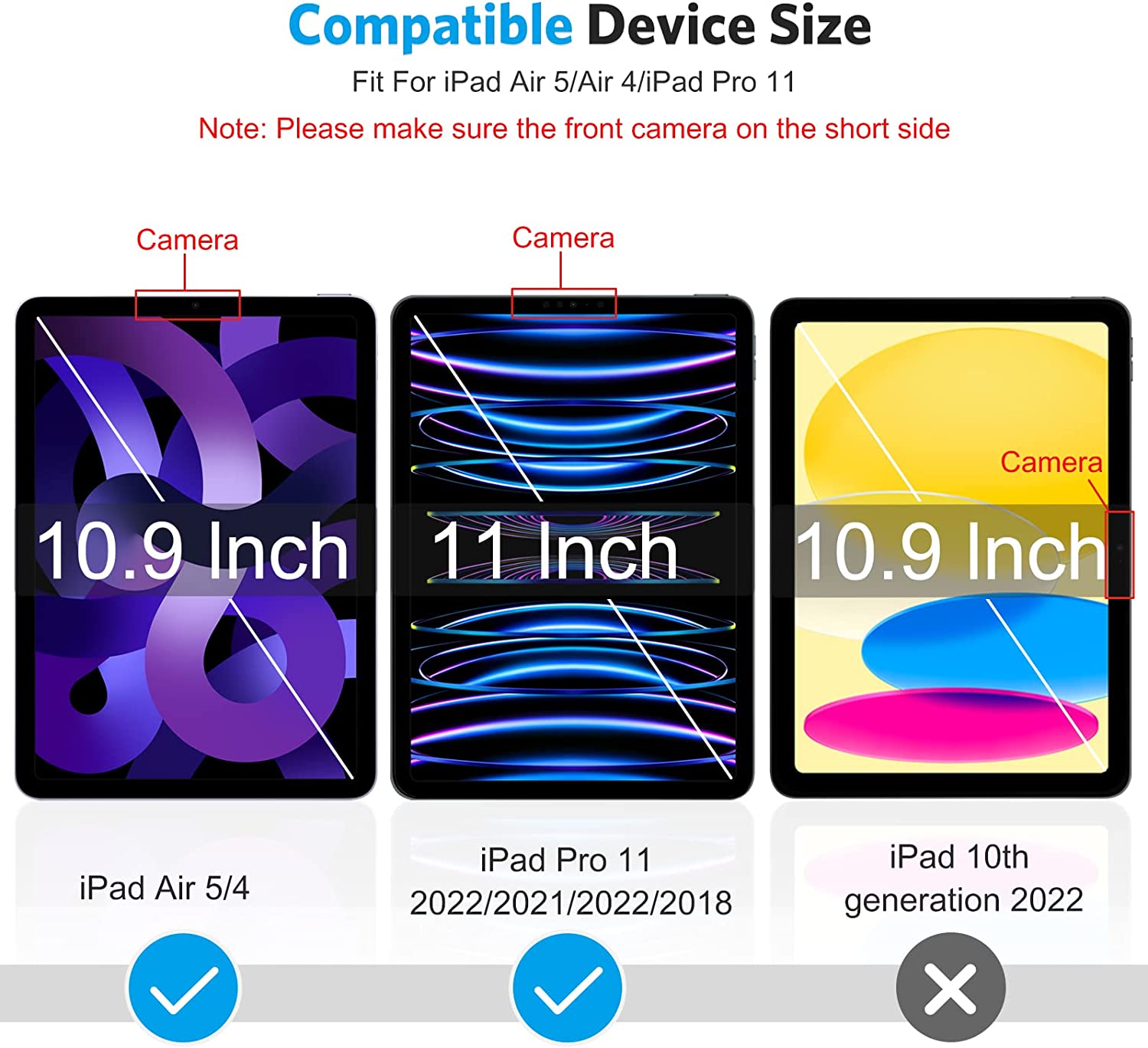 [2 pcs] Full Protection A020-iPad Pro 11