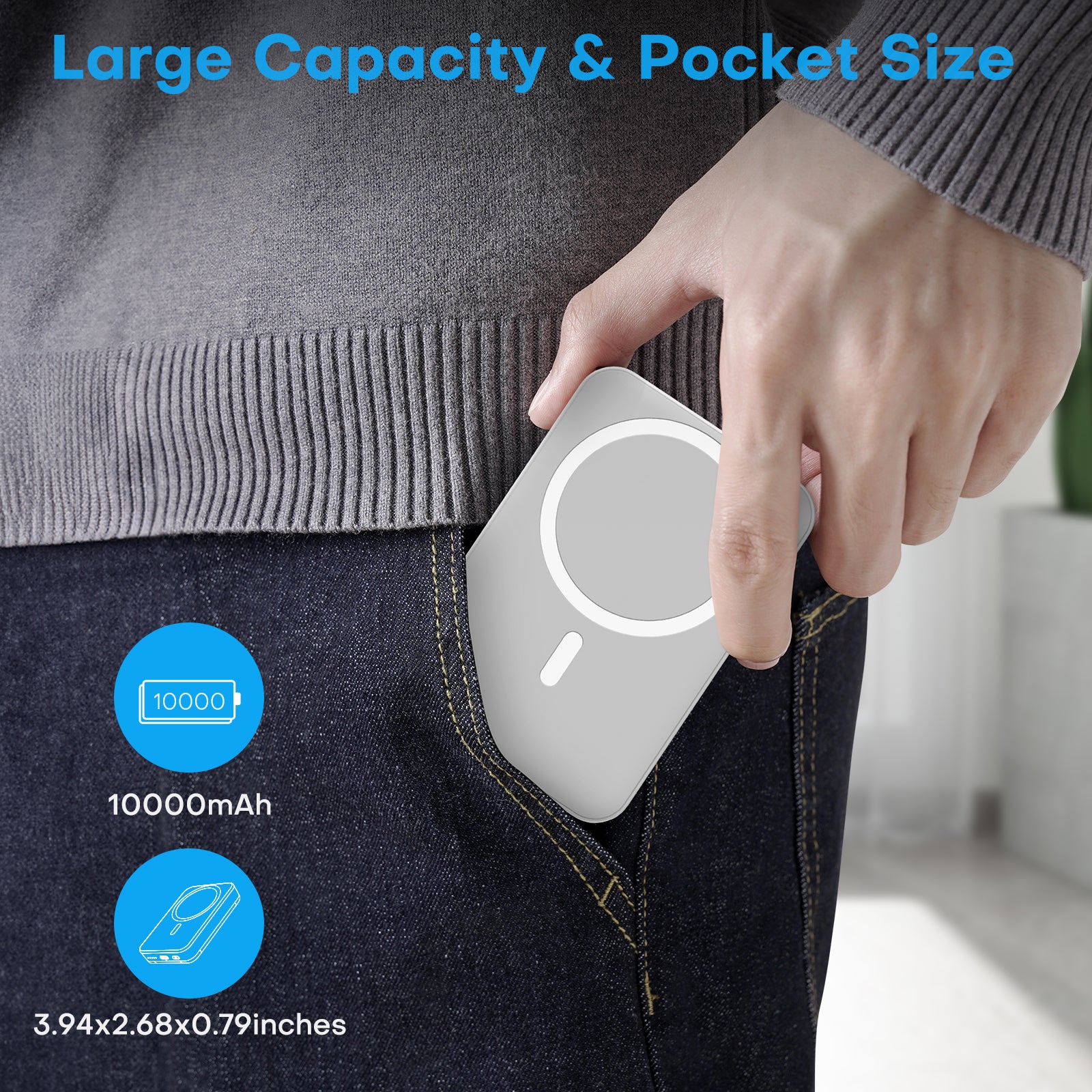 Omoton 15W Wireless PowerBank PB001