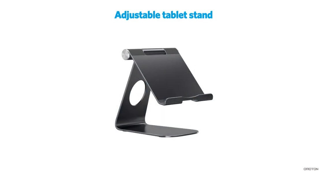 OMOTON T1 Tablet Stand with 225-Degree Rotation