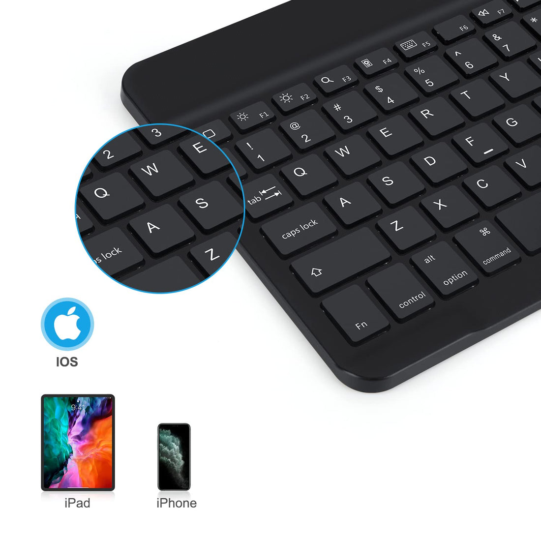 Ergonomic Bluetooth Keyboard, KB505 | OMOTON
