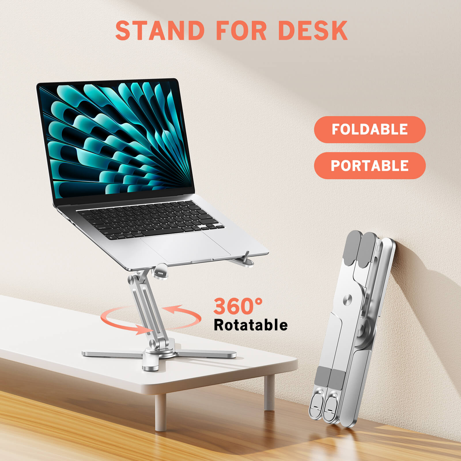360° Rotation Laptop Stand