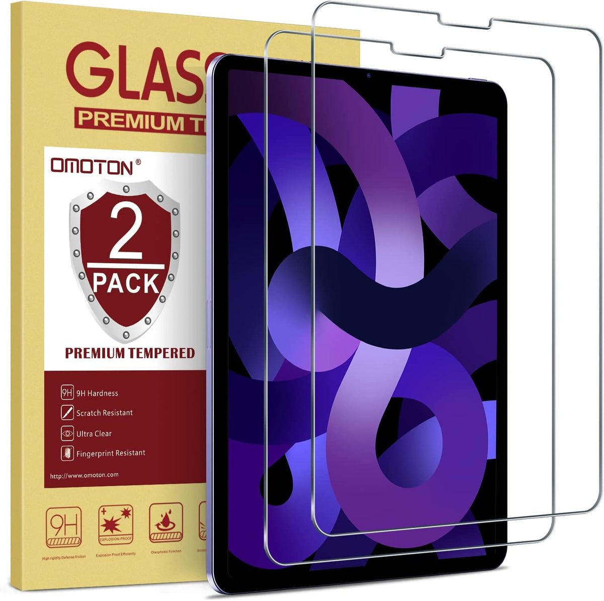 iPad Pro 11" Screen Protector 2Pack OMOTON